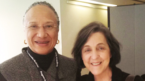 Professor Joanne Braxton and Dr. Rita Charon